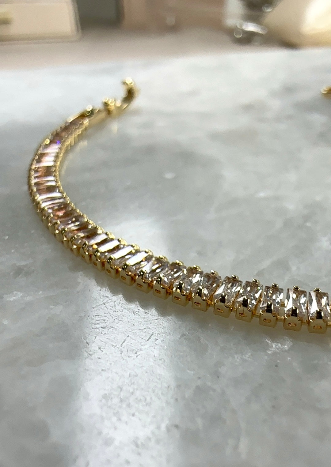 Baguette Armband 5mm