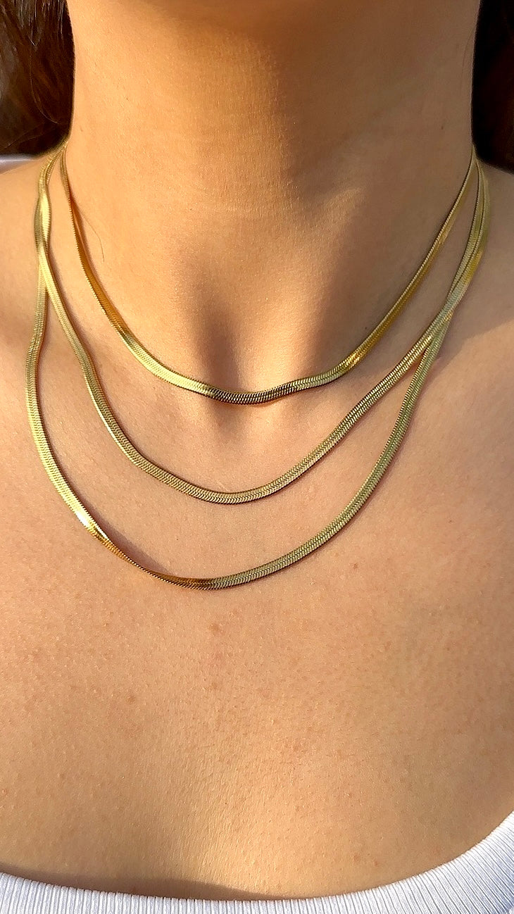 3er Snake Kette 3mm