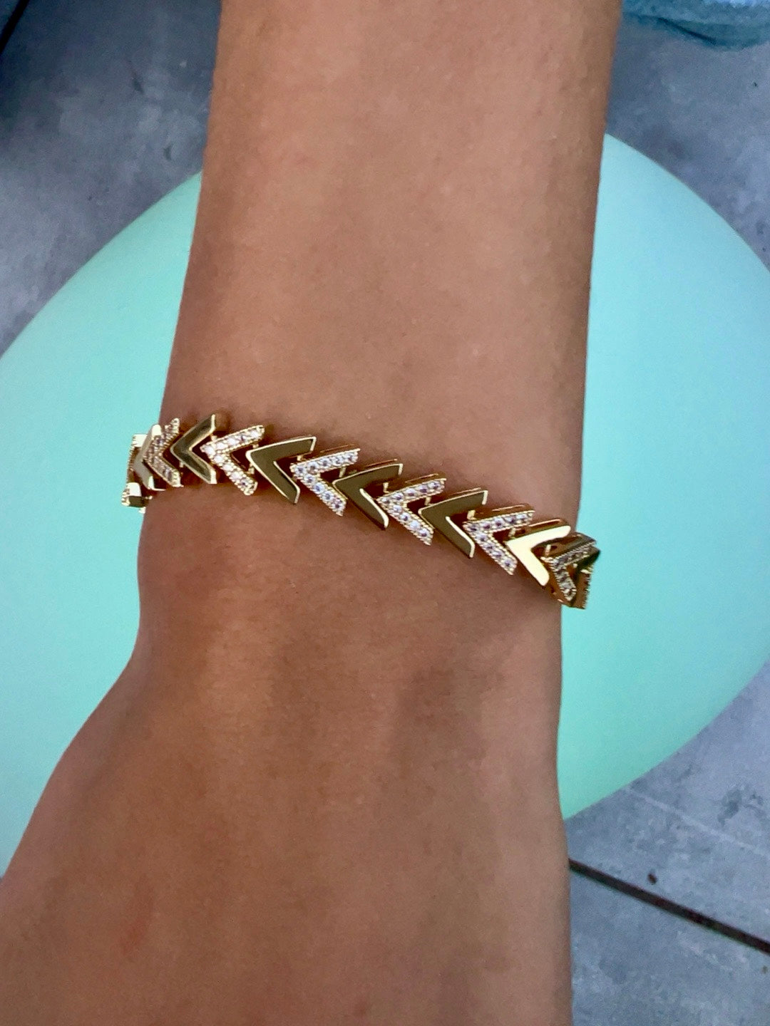 Vera Armband 14K vergoldet