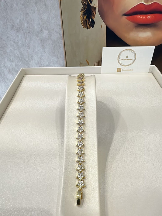 Stern Zirkonia Armband NEU!!!