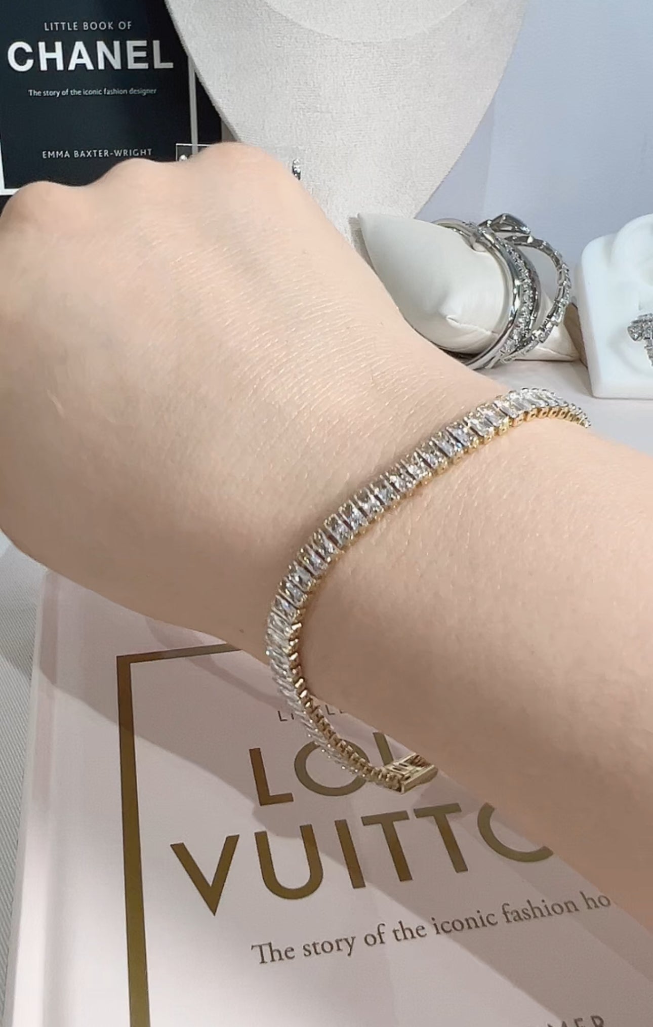 Baguette Armband 5mm