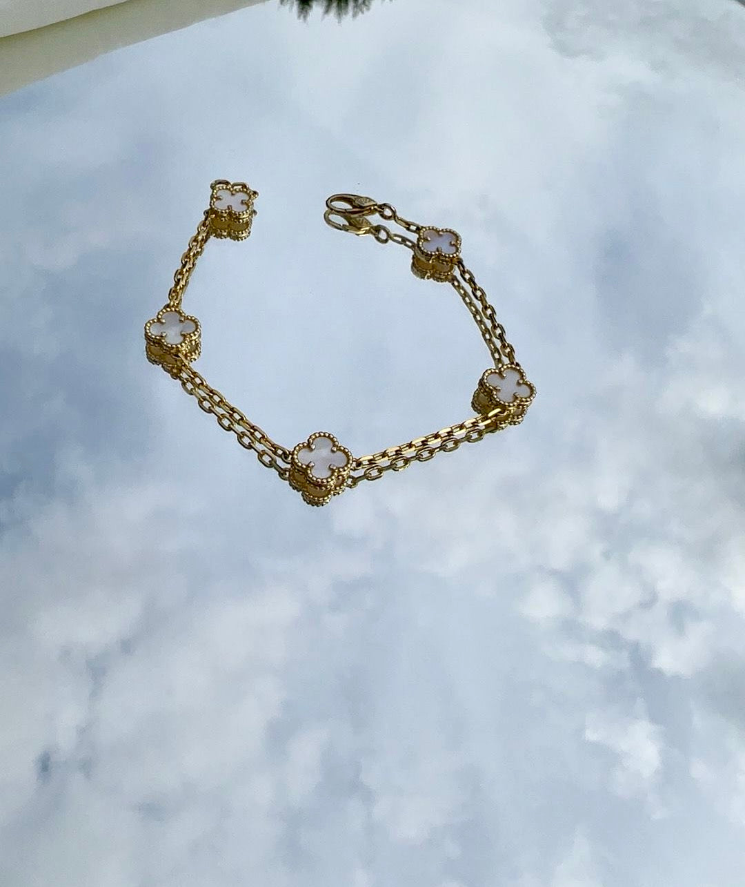 Tiny Klee Armband Gold