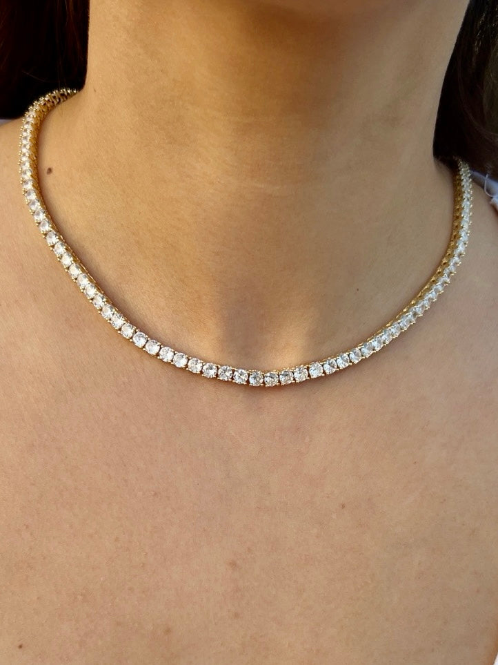 Tennis Kette 4mm