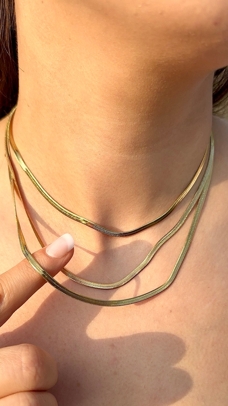3er Snake Kette 3mm