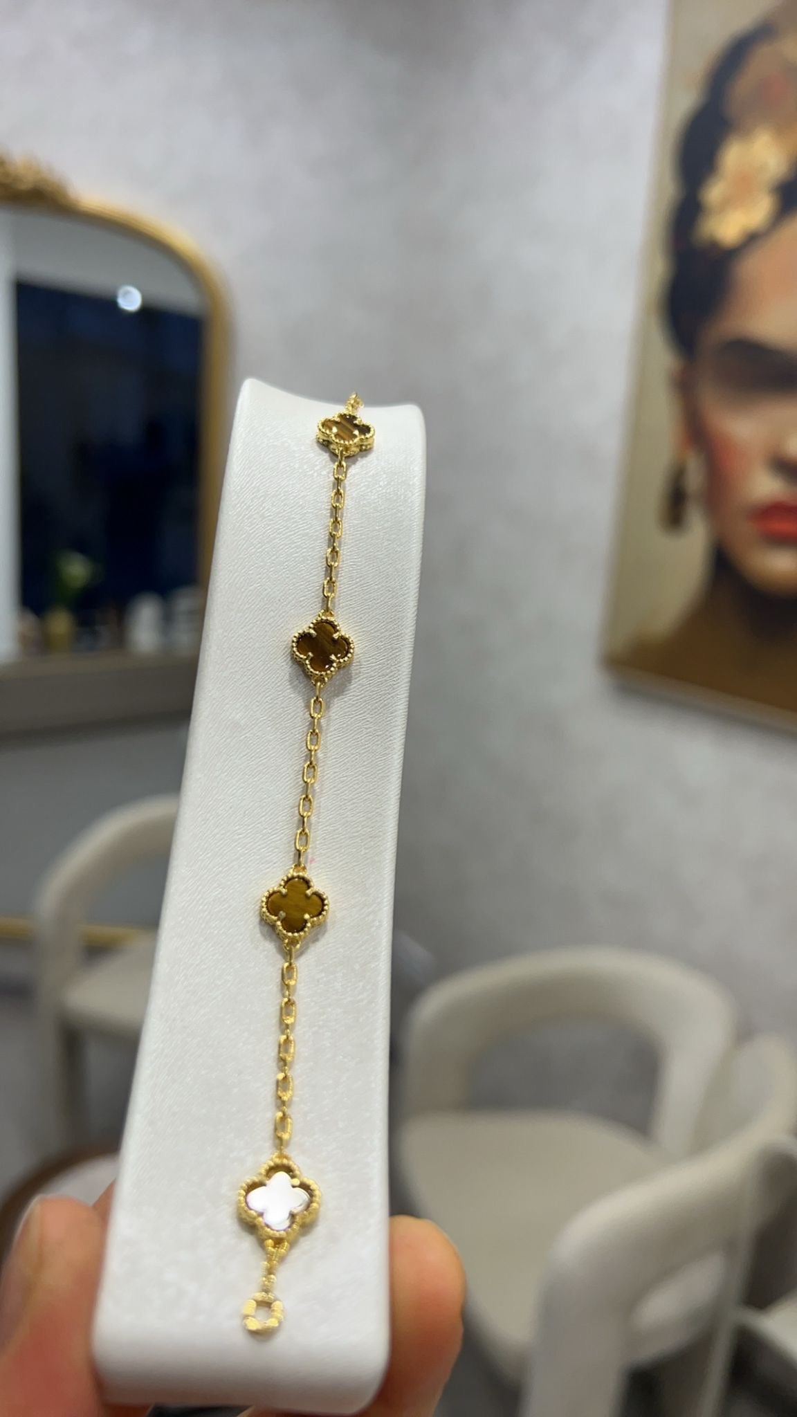 Tiny Klee Armband Gold