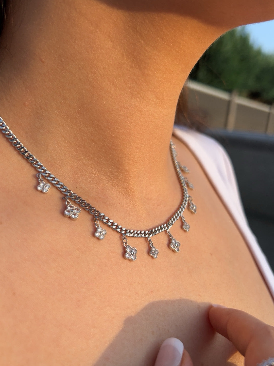 Fine Clover Kette