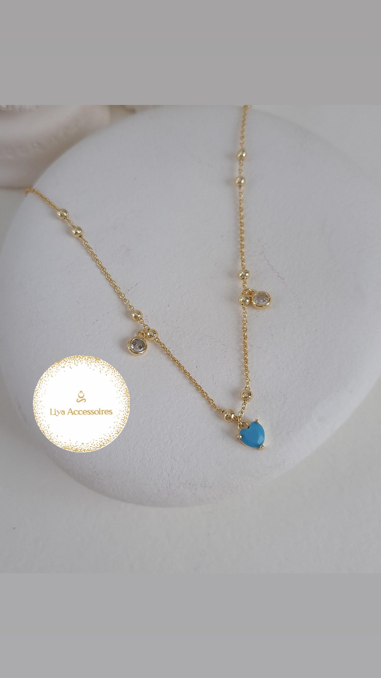 Herz Fußkette
