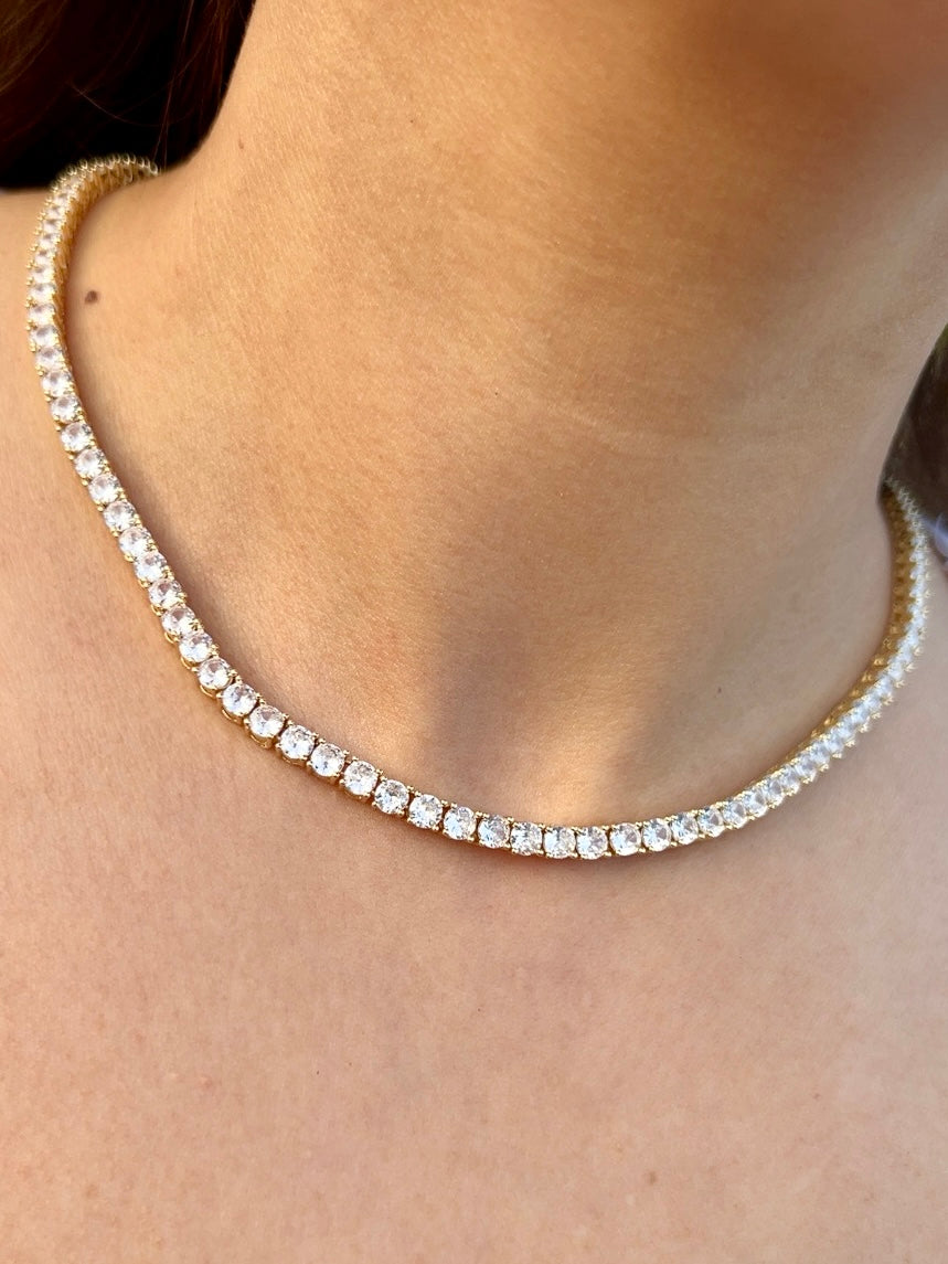 Tennis Kette 4mm
