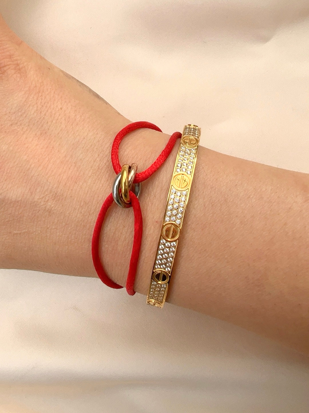 Satin Armband