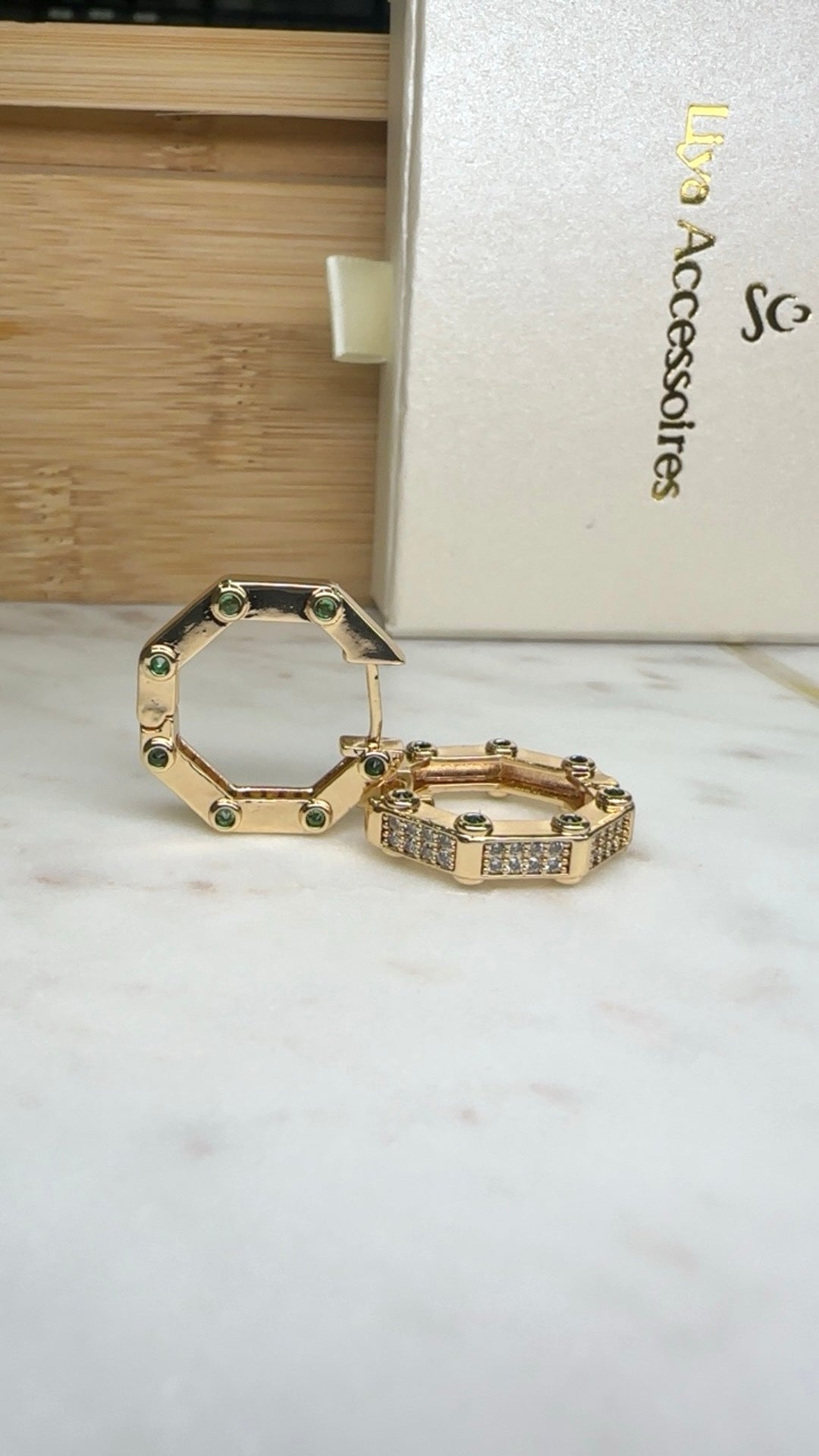 Serenay Ohrringe Rund 20mm