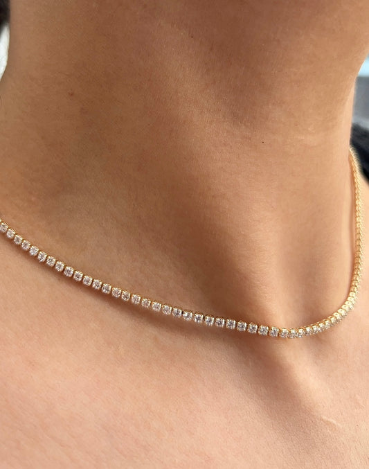 Tennis Kette 2mm