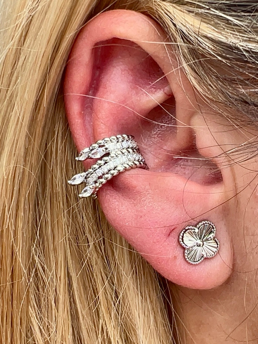 Rain Earcuff Silber