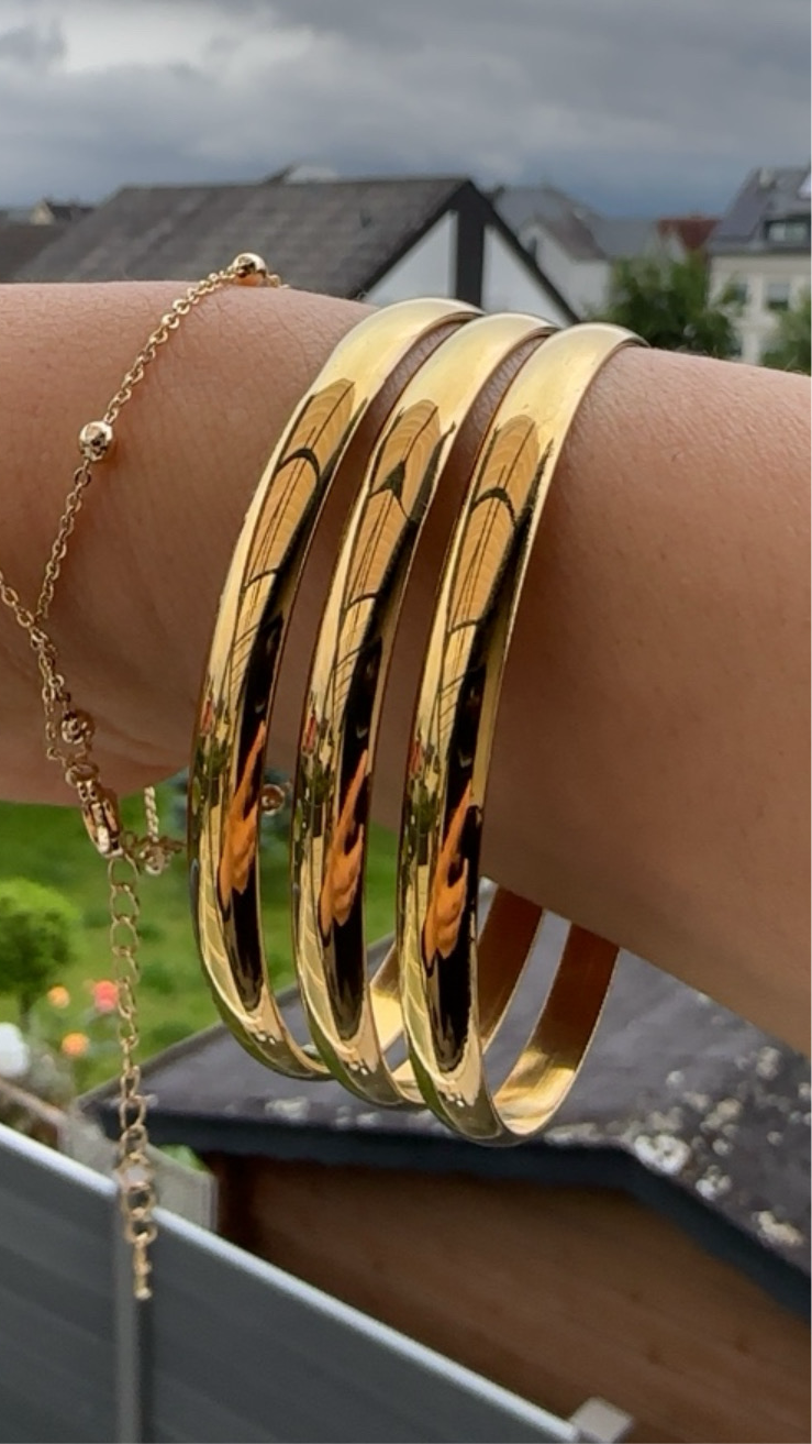 3er Set Elegant Armreif