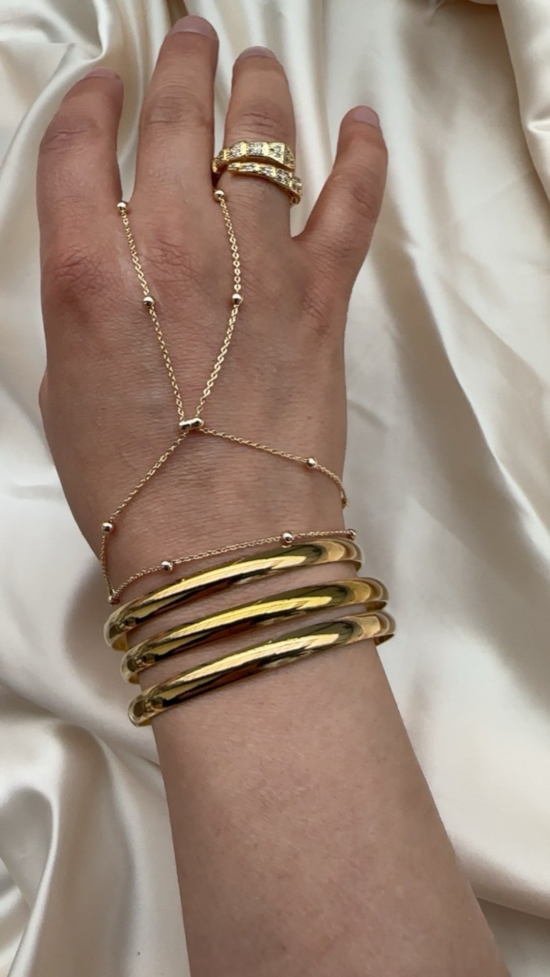 3er Set Elegant Armreif