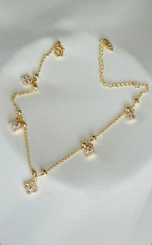 Clover Fußkette