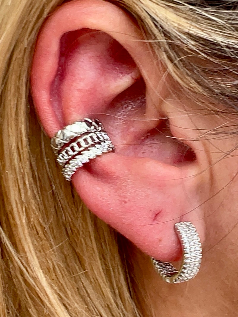Coco Earcuff Silber