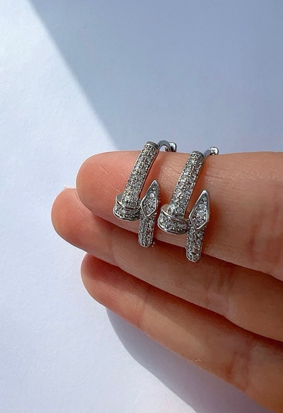 Shiny Nail Ohrringe