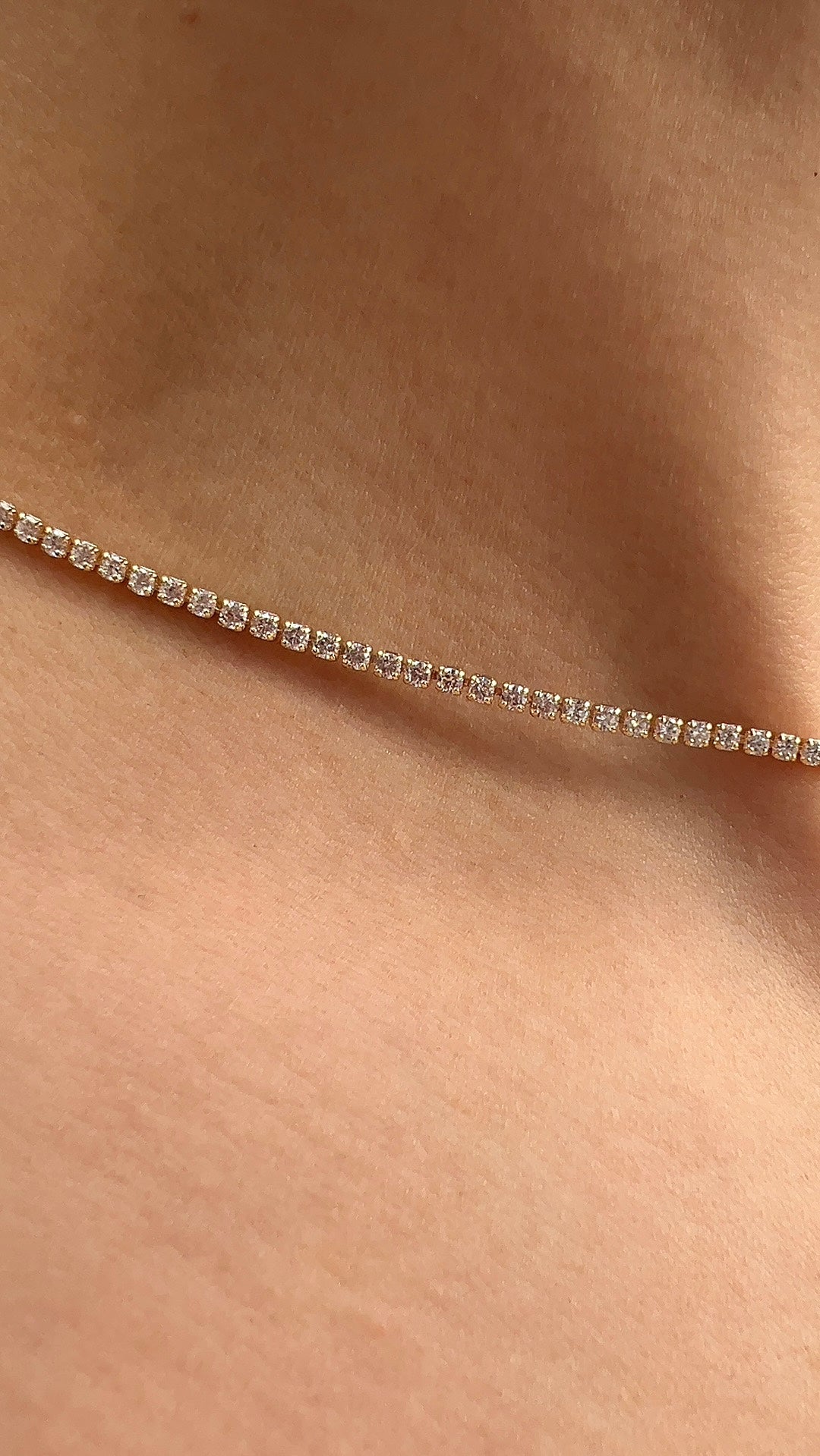 Tennis Kette 2mm