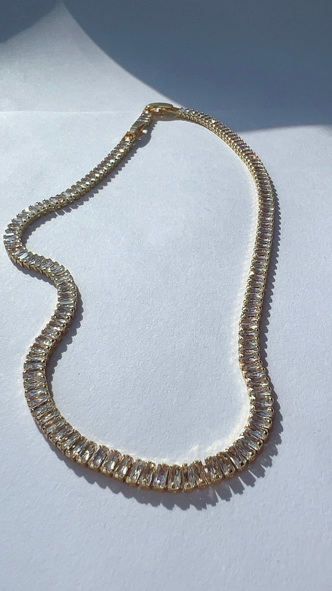 Baguette Kette Gold