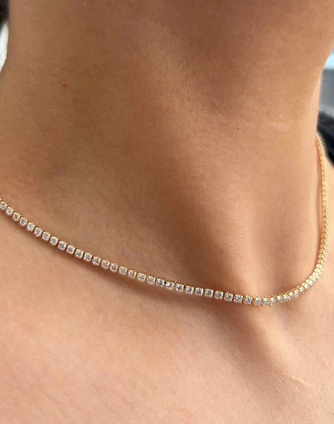 Tennis Kette 2mm
